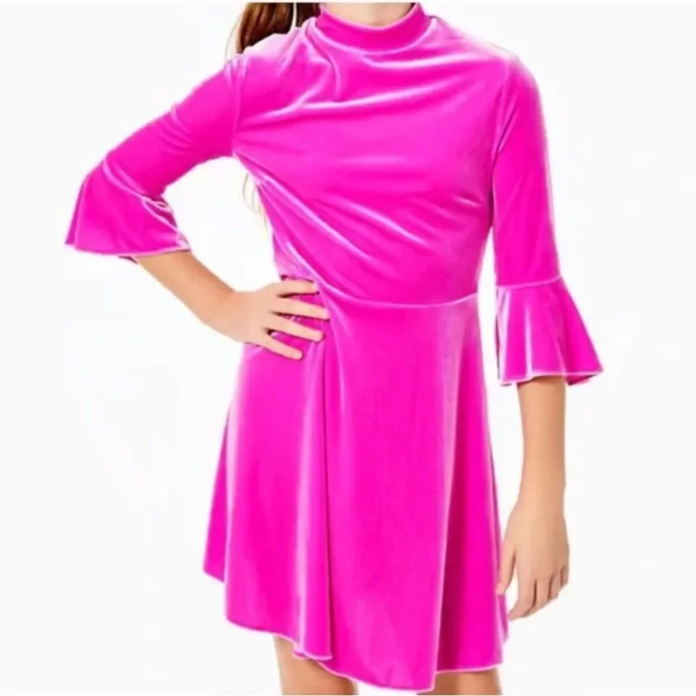 Lilly Pulitzer Girls Jalene Dress Size 14